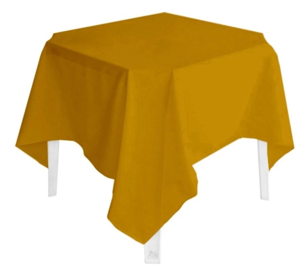 Toalha de Mesa Dourada - f.celshaday artigos para festa.