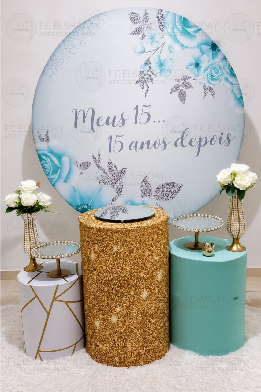 Kit 15 Anos Tifany - f.celshaday artigos para festa.
