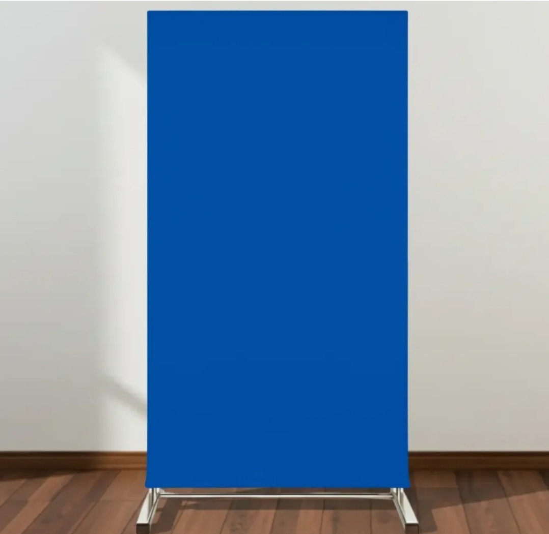Painel Quadrado 2X1 Azul Royal. - f.celshaday artigos para festa.