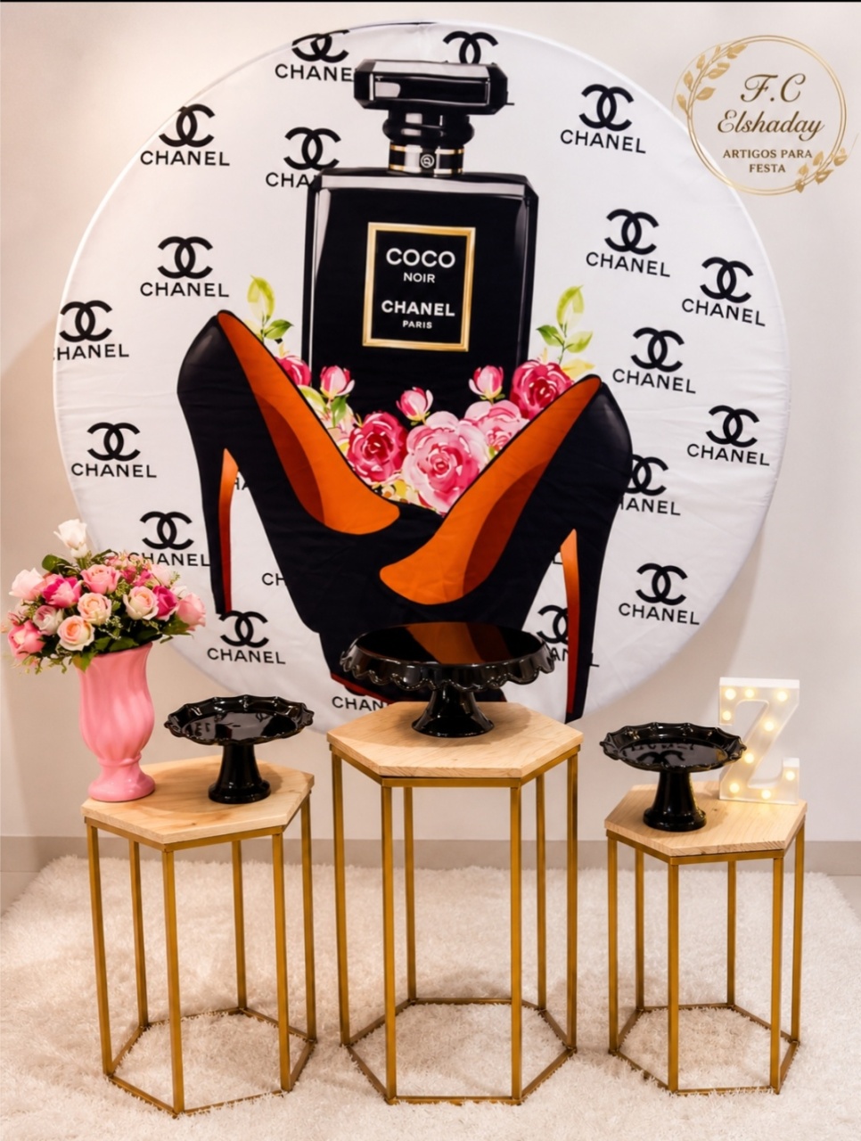 Chanel - f.celshaday artigos para festa.