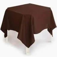 Toalha de Mesa Marron - f.celshaday artigos para festa.