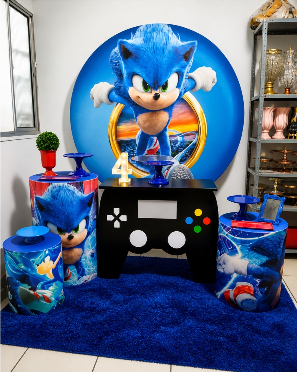 Kit Sonic - f.celshaday artigos para festa.