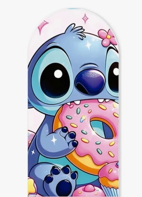 Painel Romano 2X1 Stich Doce - f.celshaday artigos para festa.
