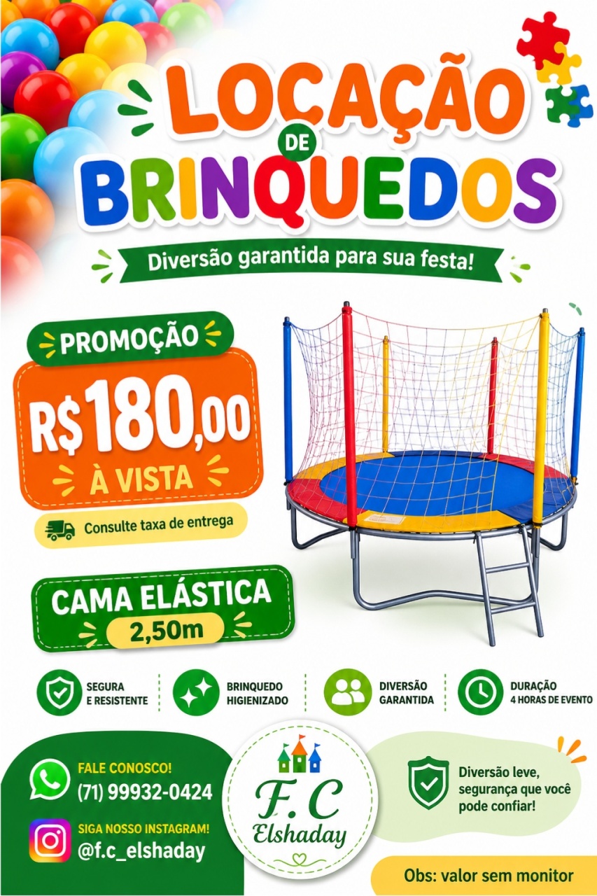 Pula Pula 2,50Cmts - f.celshaday artigos para festa.
