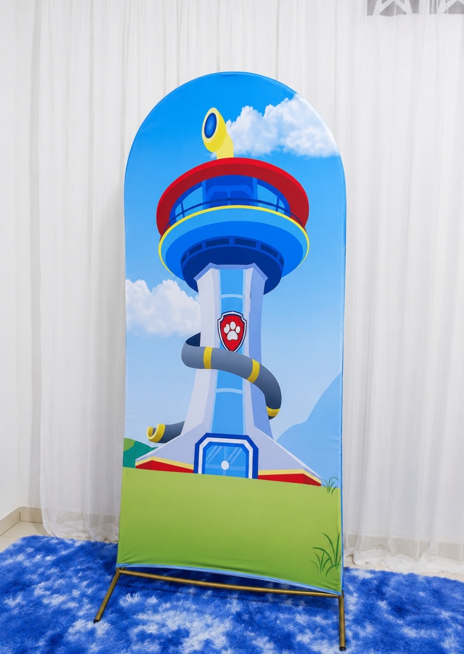 Painel Romano 2X1 Patrulha Canina. - f.celshaday artigos para festa.