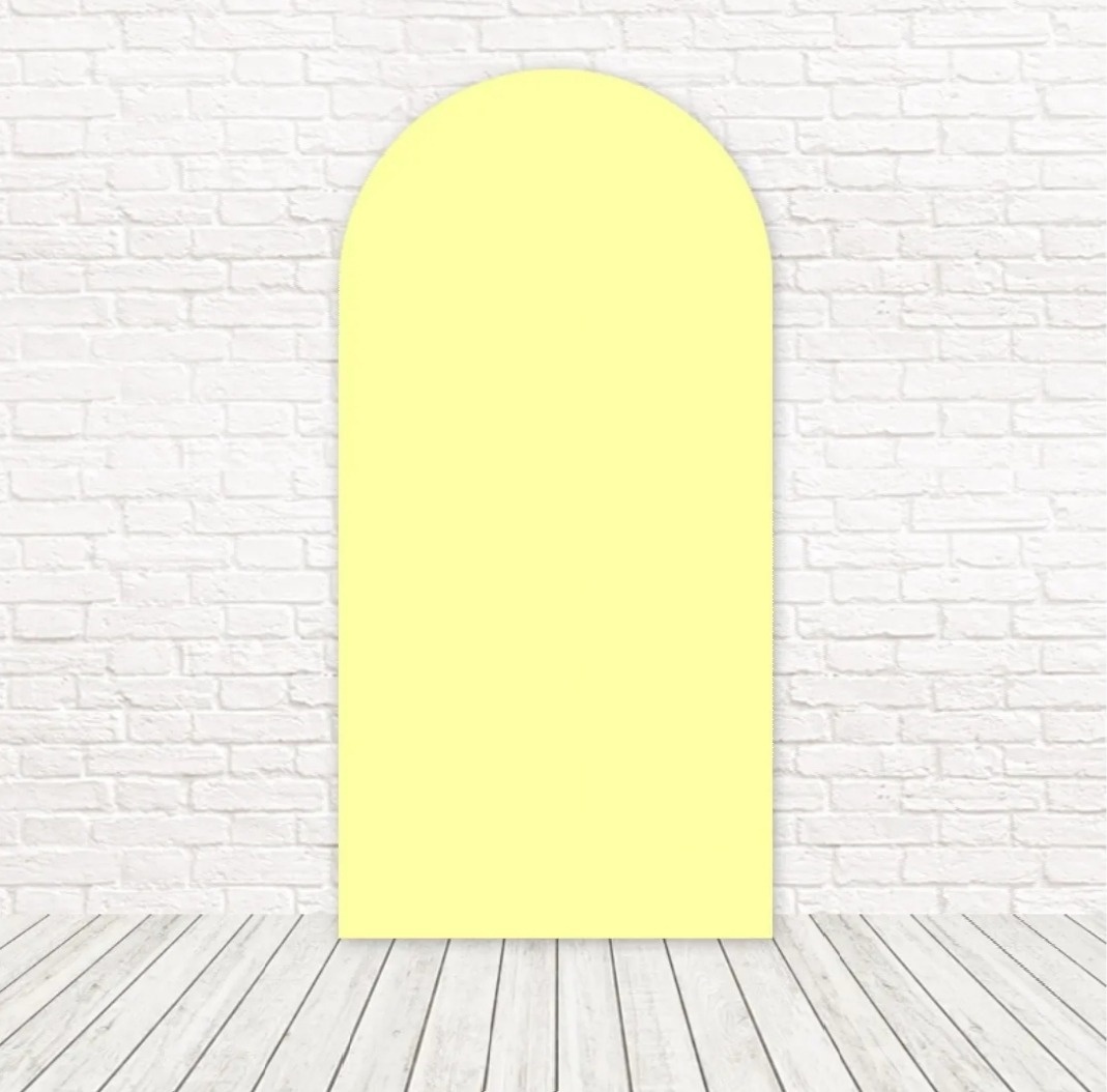 Painel Romano Amarelo Claro - f.celshaday artigos para festa.