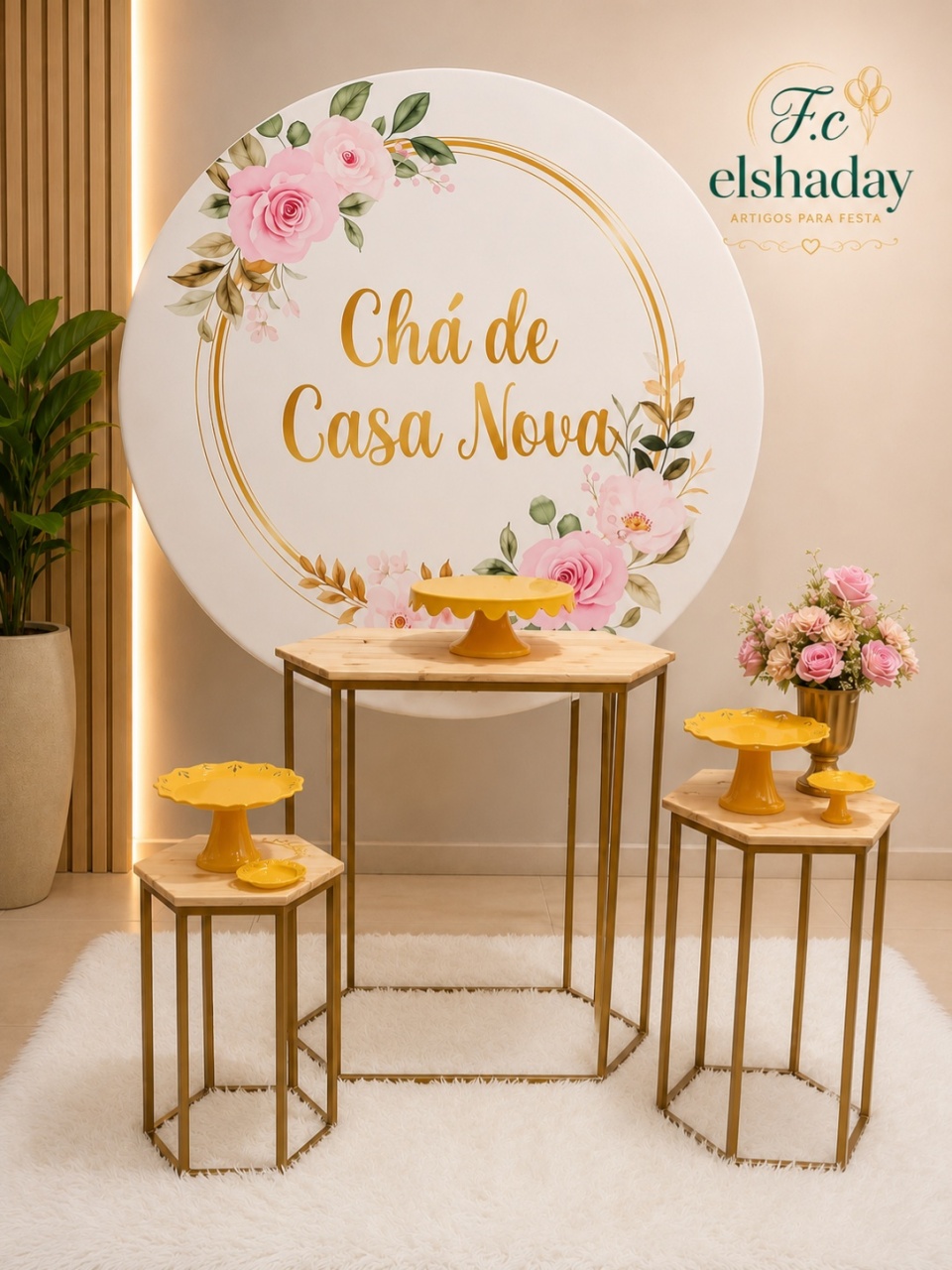 Chá de Casa Nova 001 - f.celshaday artigos para festa.