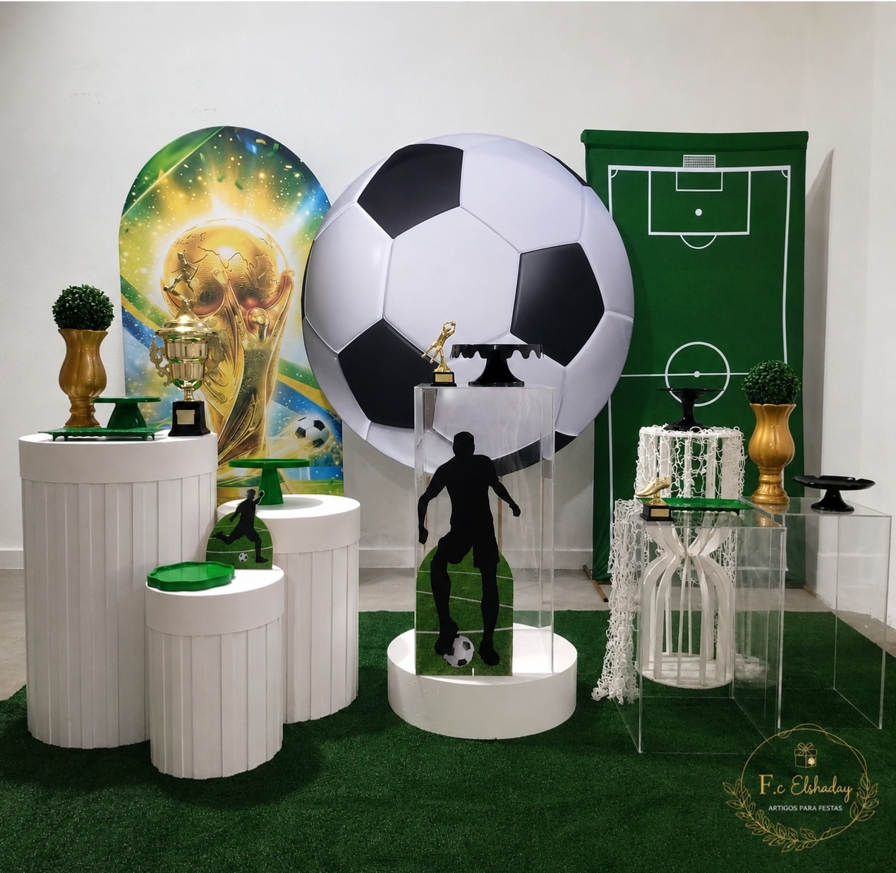 Futebol Luxo - f.celshaday artigos para festa.