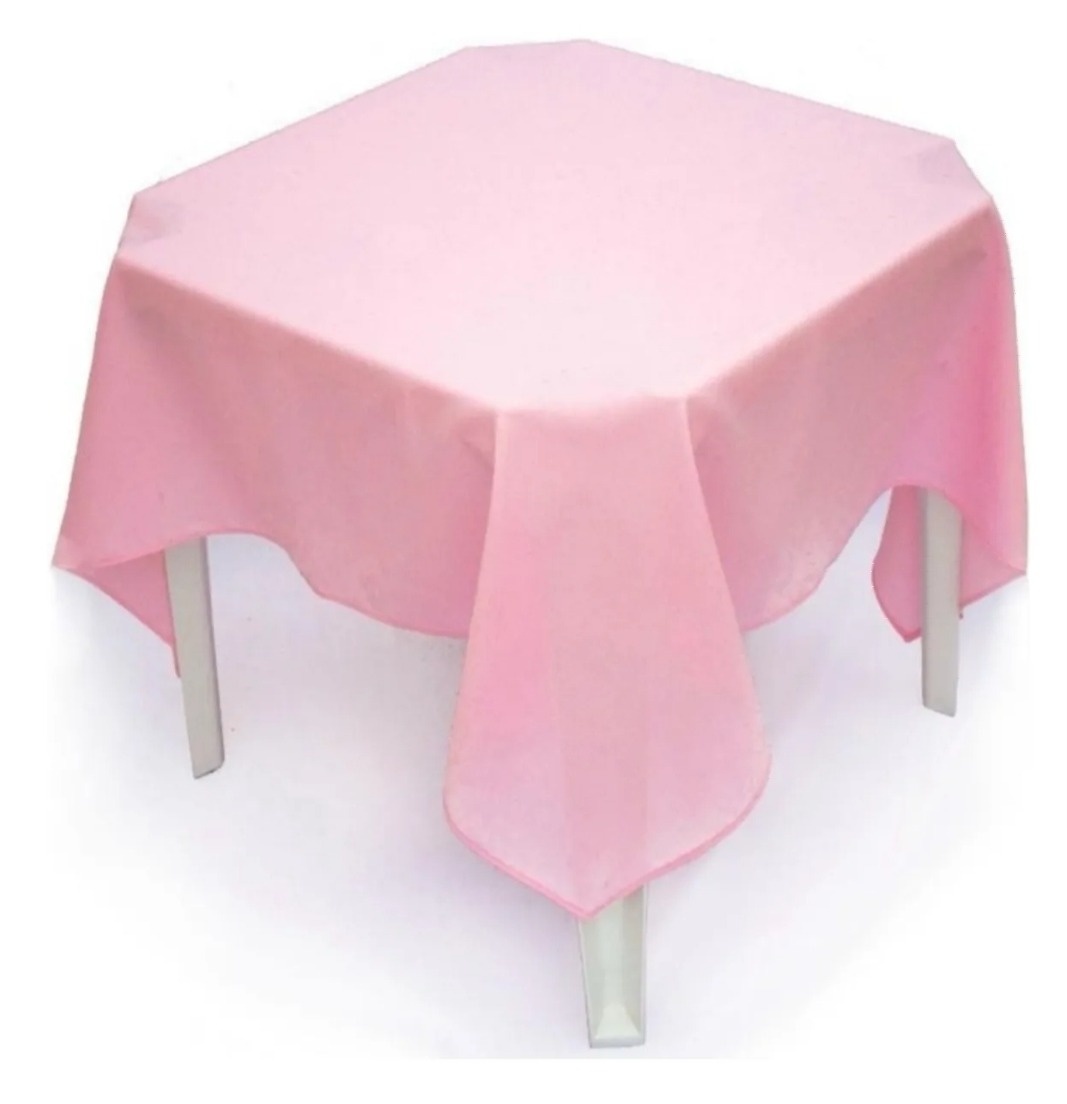 Toalha de Mesa Rosa Bebê. - f.celshaday artigos para festa.