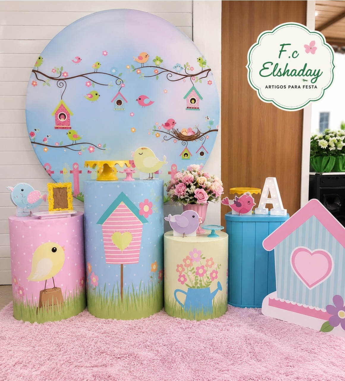 Jardim Encantado Candy - f.celshaday artigos para festa.