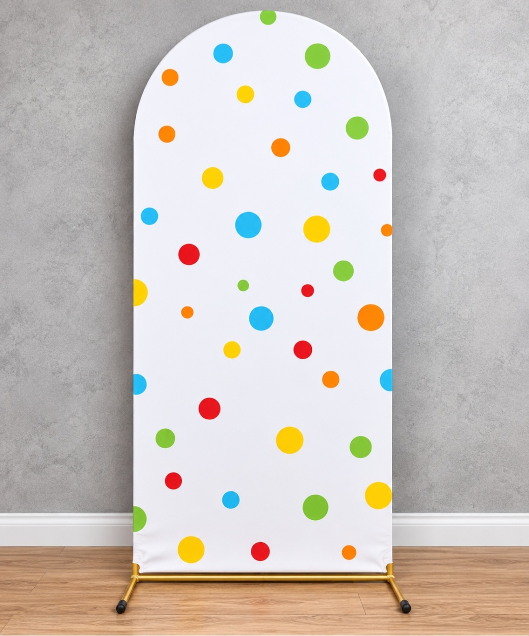 Painel Romano 2X1 Bolinhas. - f.celshaday artigos para festa.