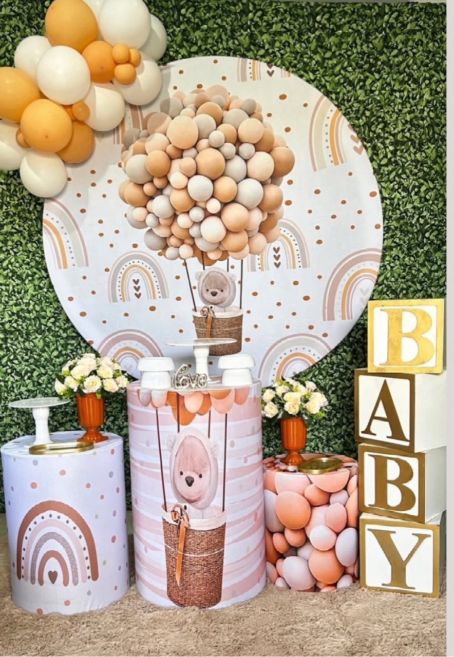 Kit Chá de Bebê Ursinho  - Pegue e Monte Big Festa