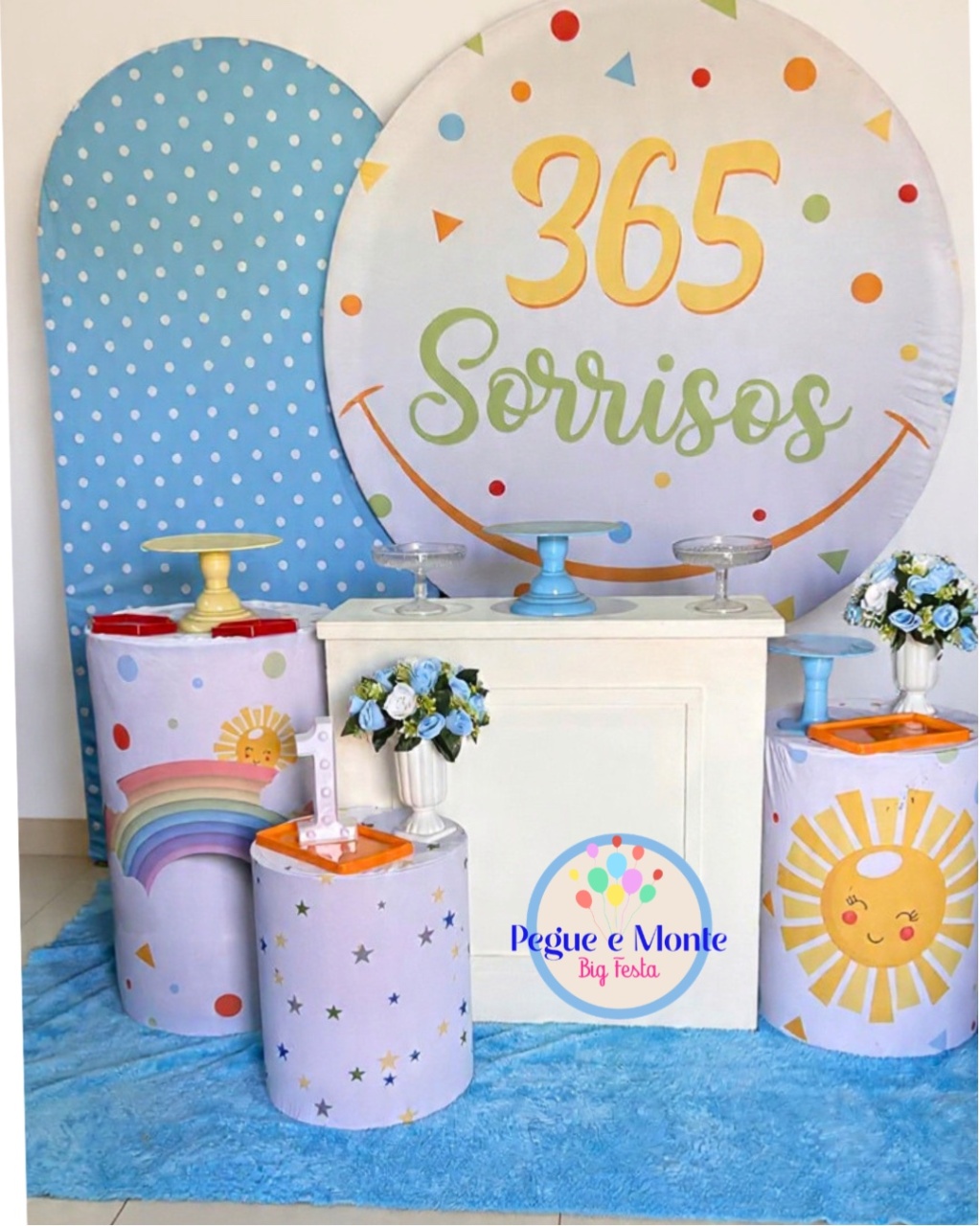 Kit Especial 365 Sorrisos - Pegue e Monte Big Festa