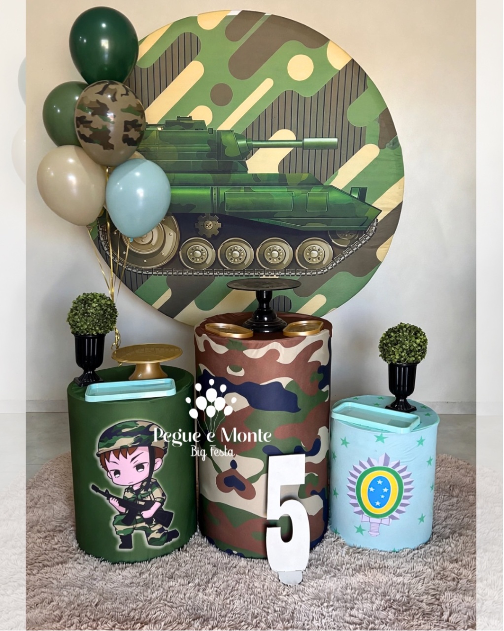 Kt Prata Exército - Pegue e Monte Big Festa