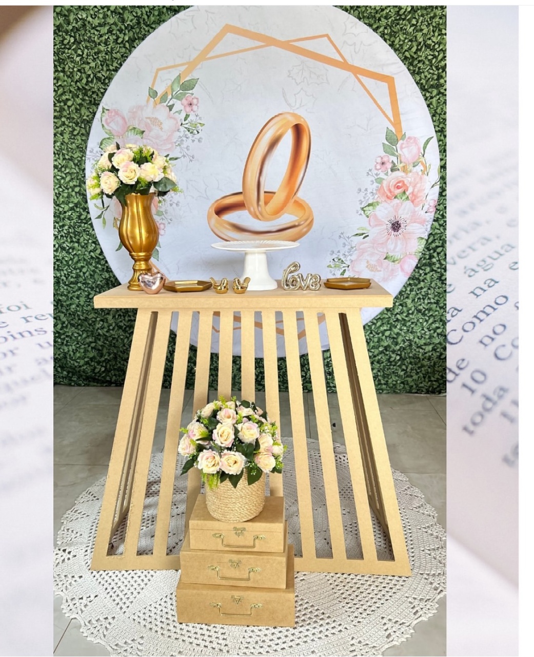 Kit Noivado / Casamento Modelo 3 - Pegue e Monte Big Festa