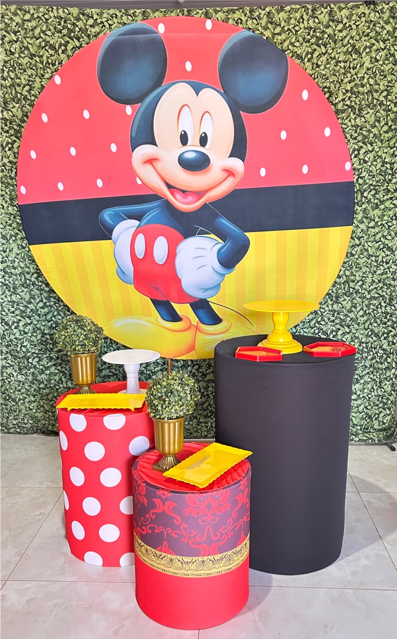 Kit Bronze Mickey  - Pegue e Monte Big Festa