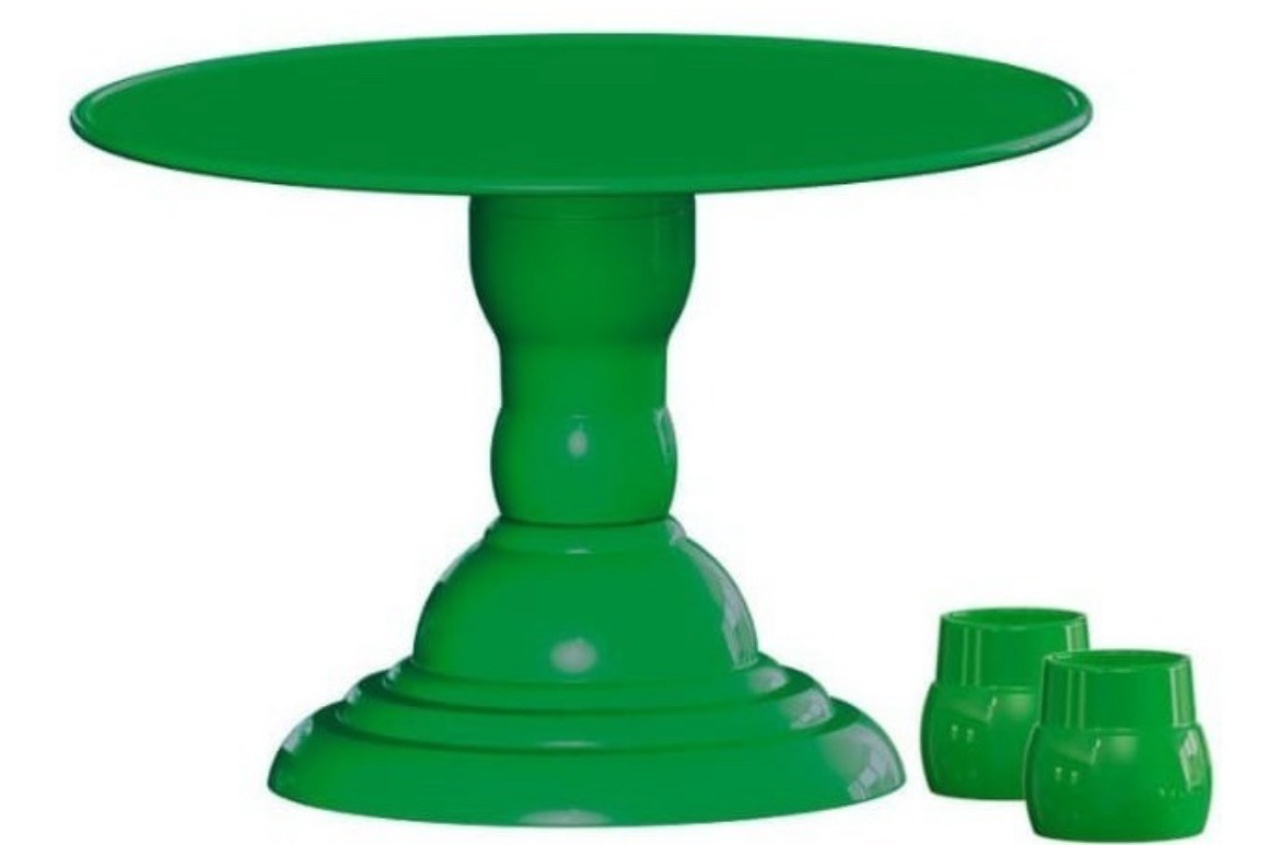 Boleira Royale 28 Cm Verde - Pegue e Monte Big Festa