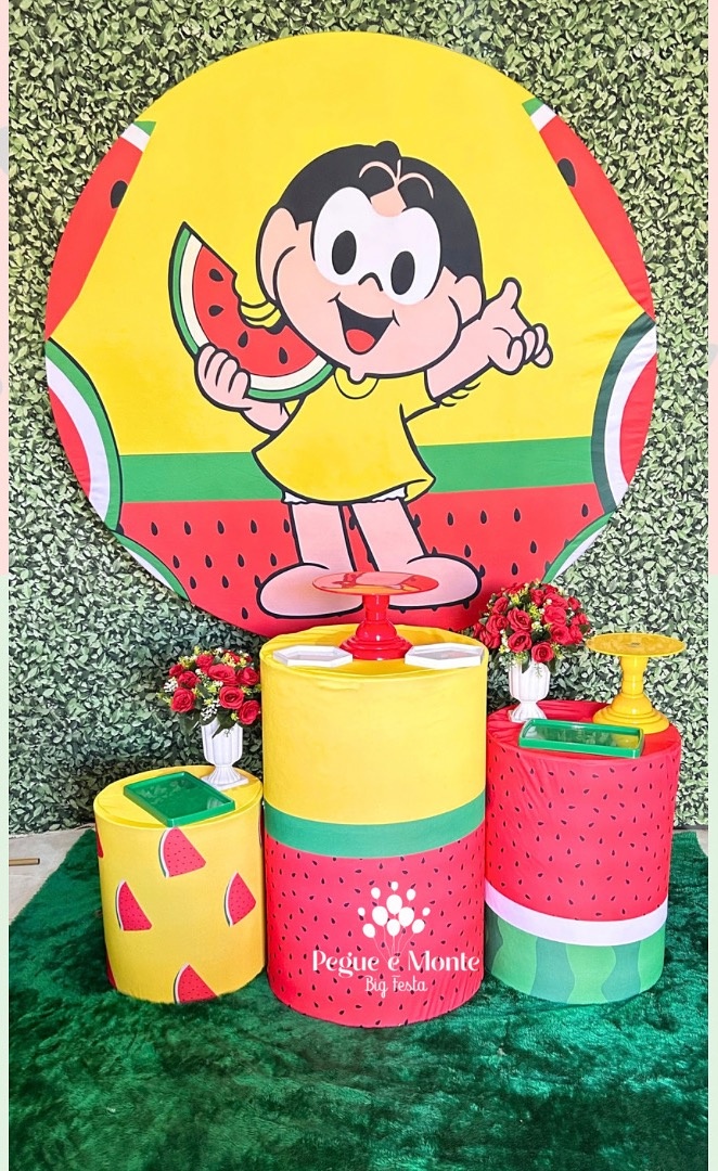 Kit Prata Magali  - Pegue e Monte Big Festa