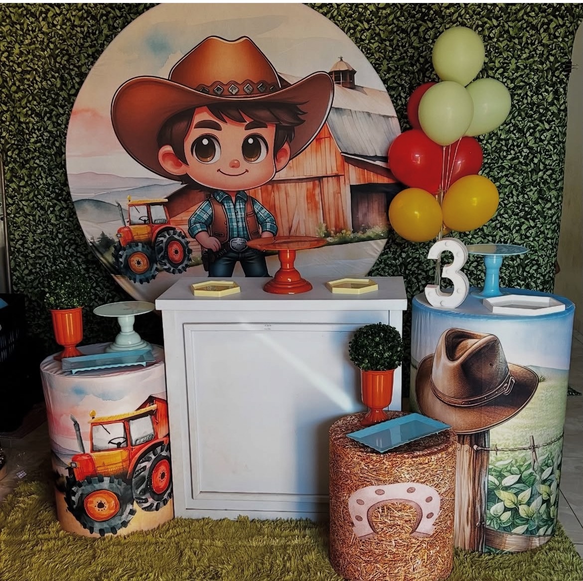 Kit Ouro Fazendinha  - Pegue e Monte Big Festa
