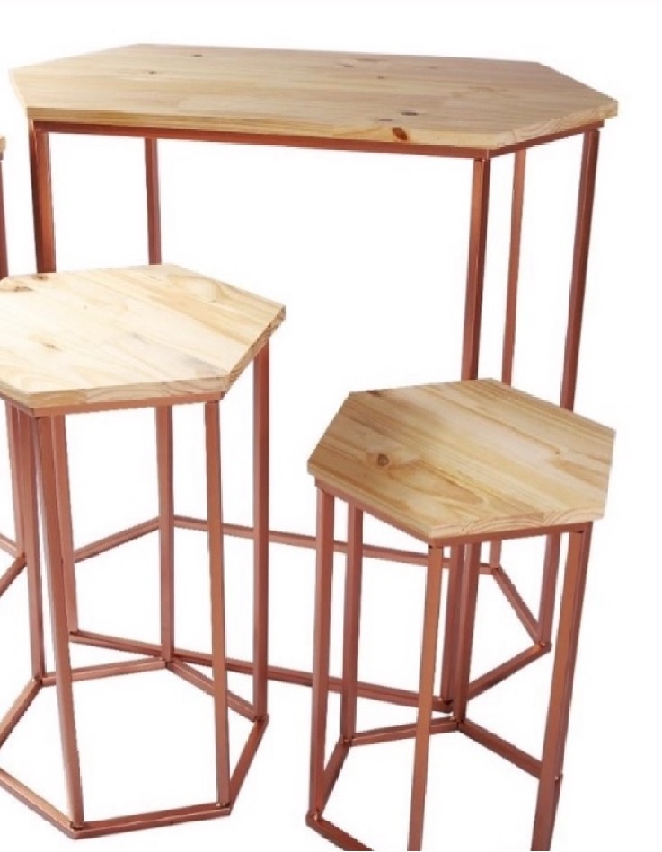 Mesa Sextavada G (Cópia) - Pegue e Monte Big Festa