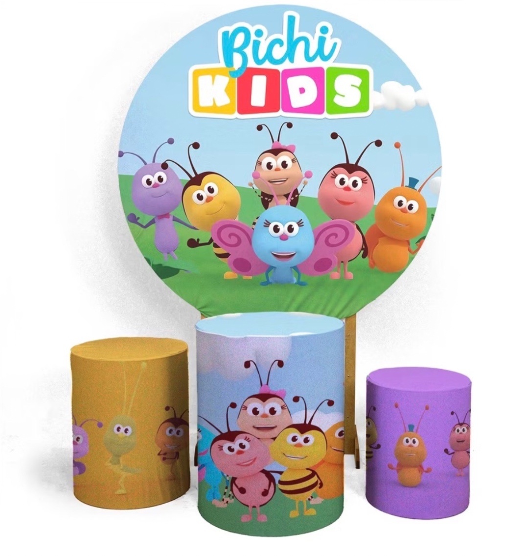 Capas Do Tema Bichi Kids - Pegue e Monte Big Festa