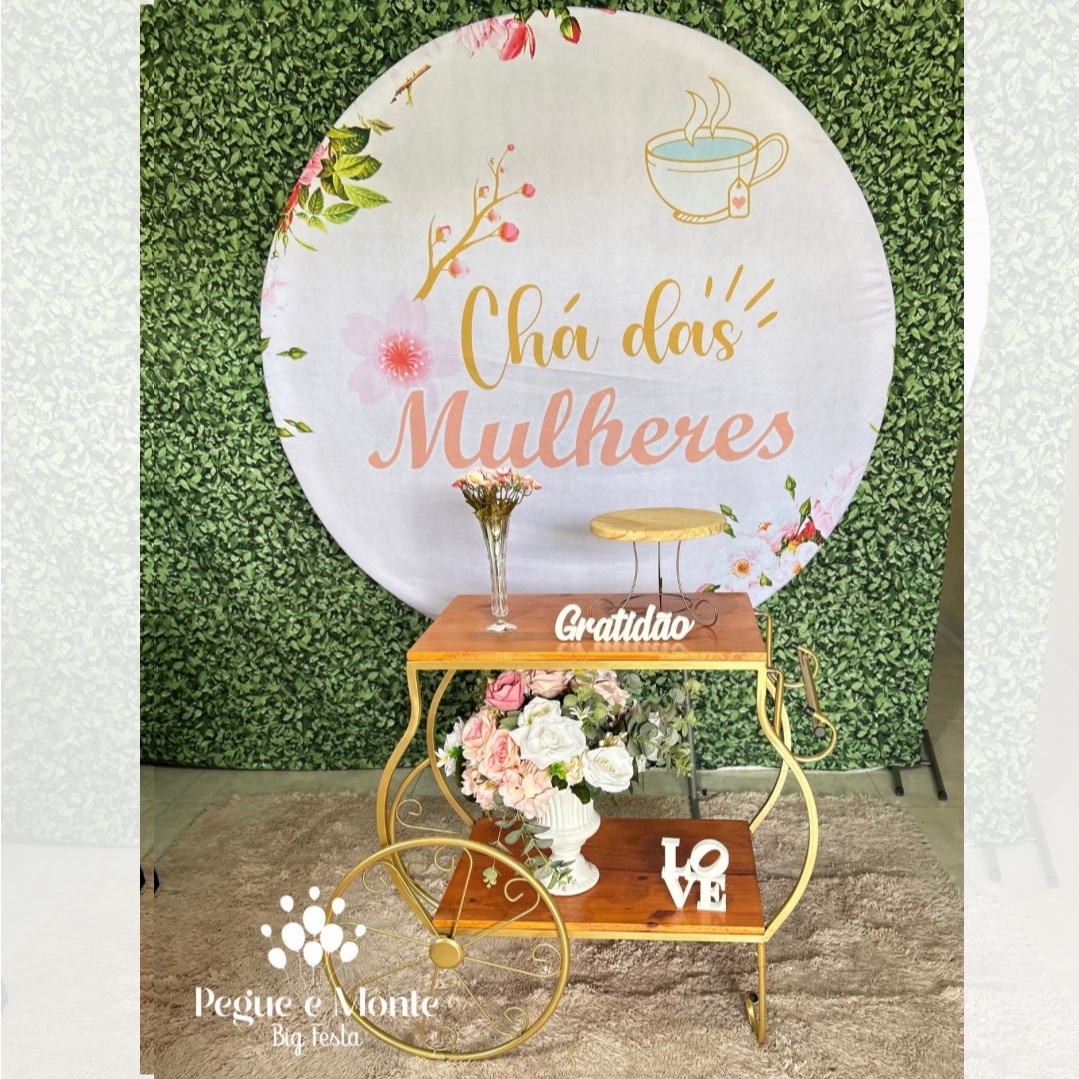 Kit Chá das Mulheres  - Pegue e Monte Big Festa