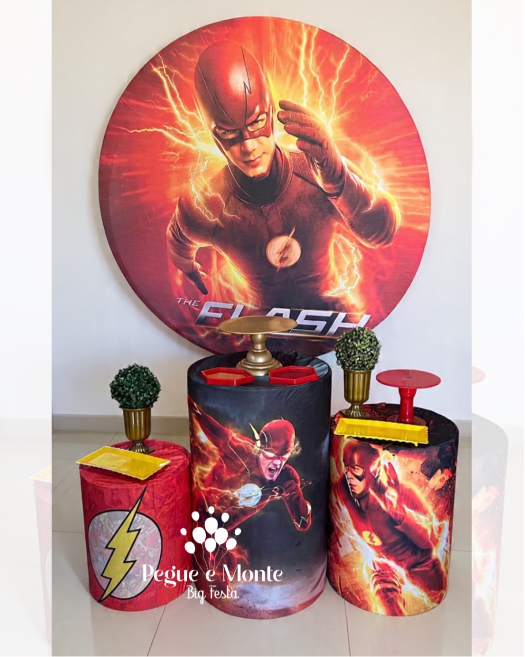 Kit Bronze Flash - Pegue e Monte Big Festa
