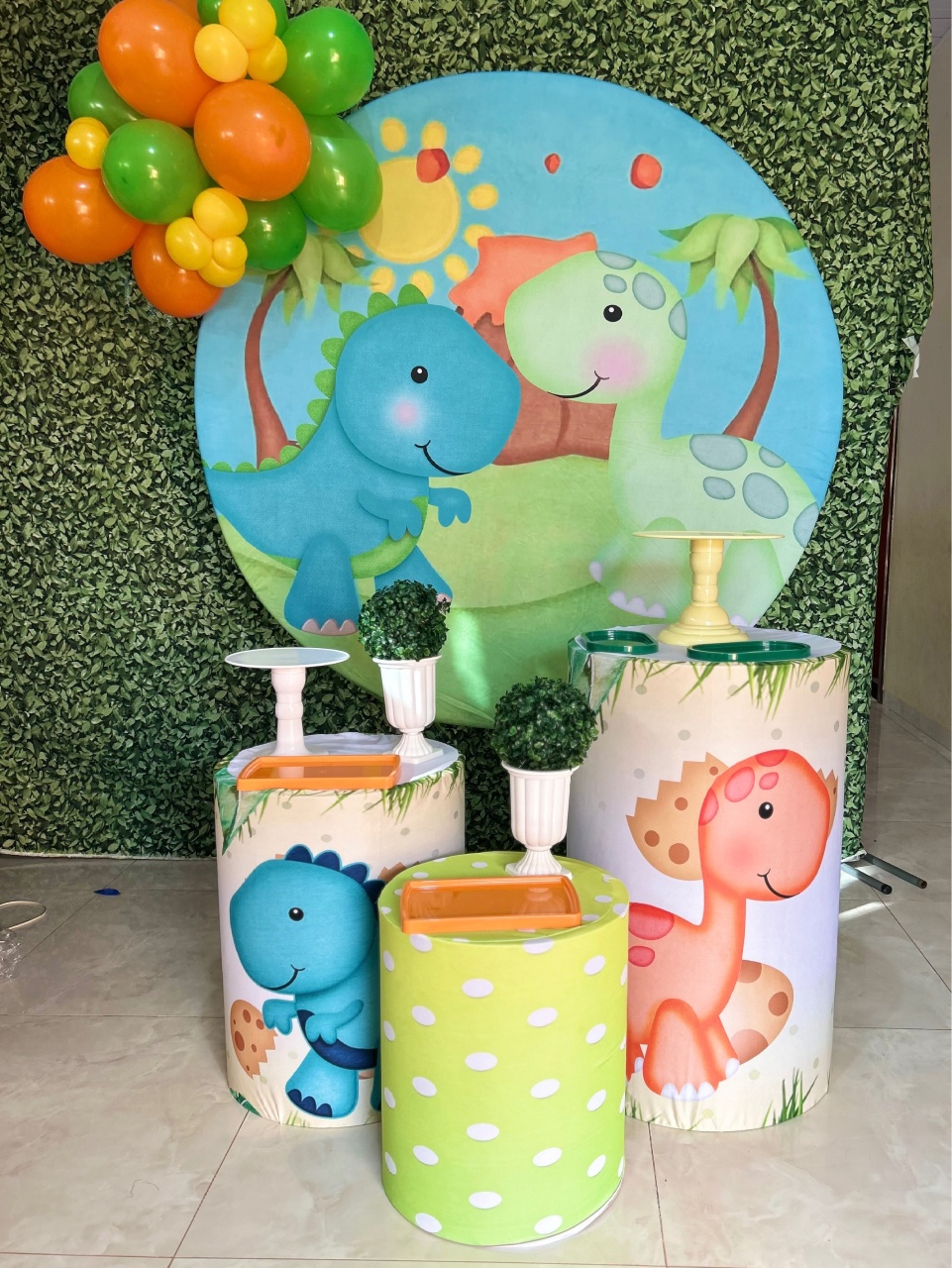 Kit Promocional Dino Baby 2 - Pegue e Monte Big Festa