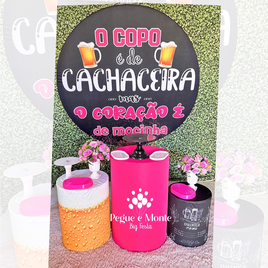 Kit Prata Boteco - Pegue e Monte Big Festa
