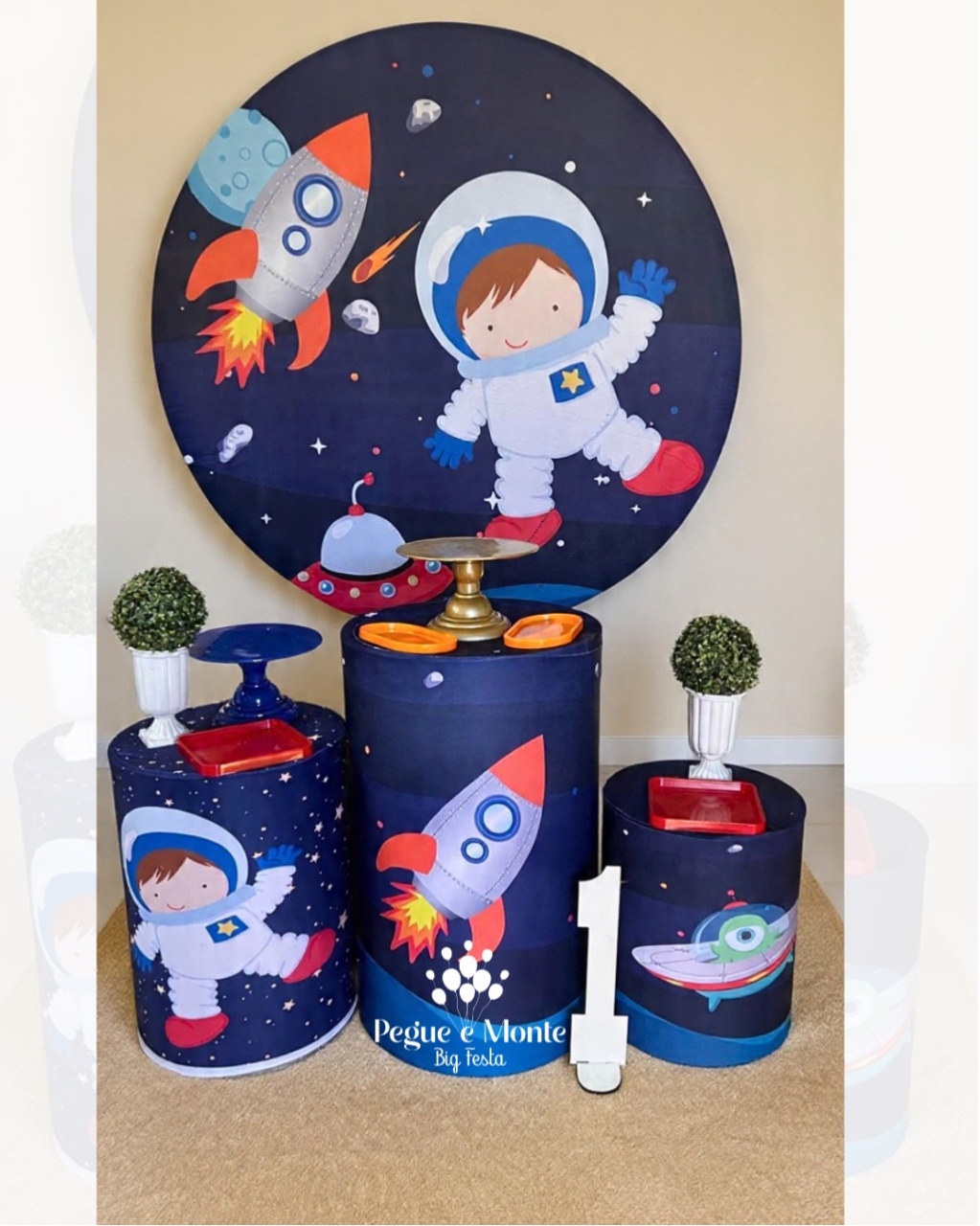 Kt Prata Astronauta - Pegue e Monte Big Festa
