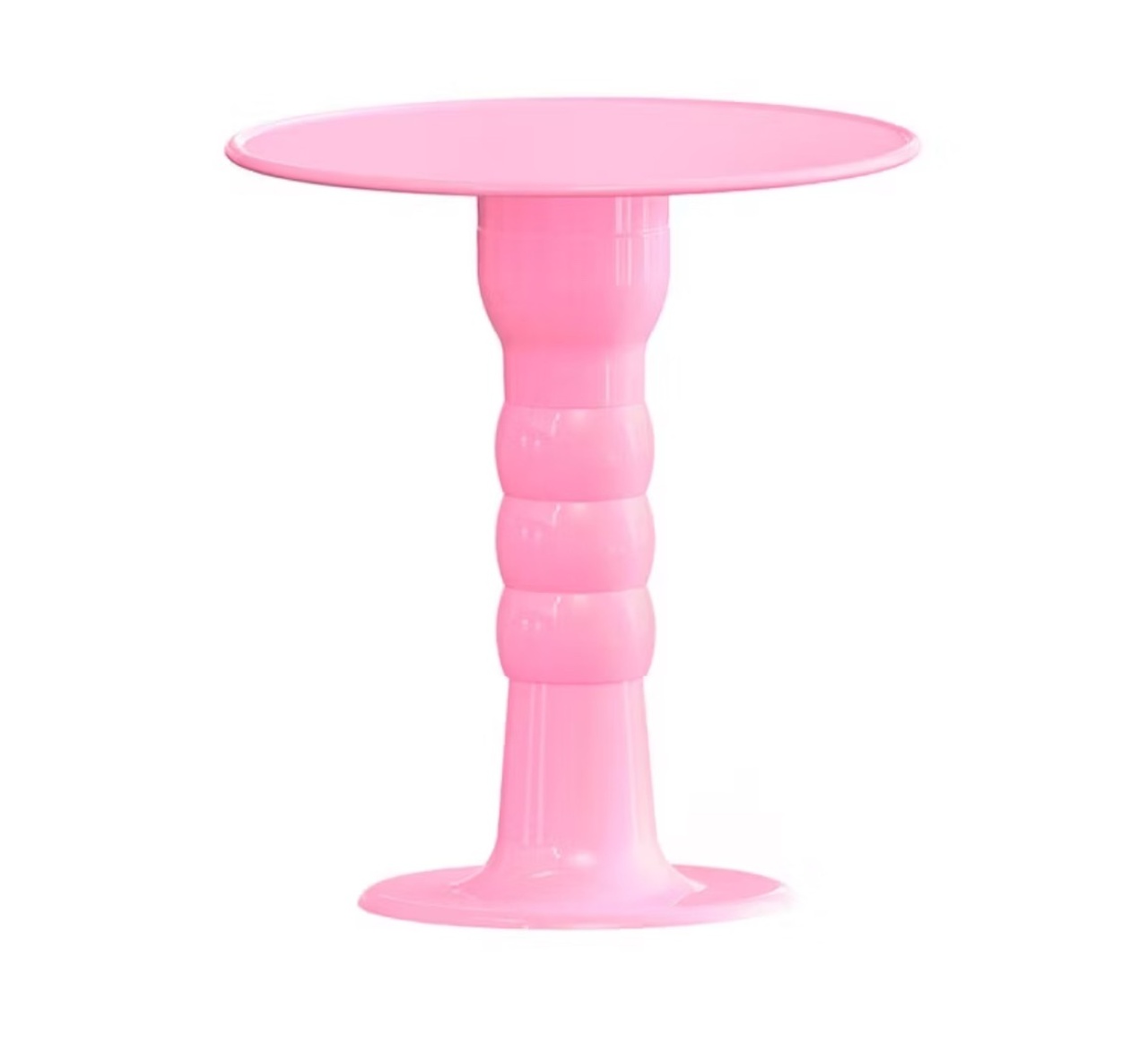 Boleira Alta 22 Cm Cor Rosa Bebê  - Pegue e Monte Big Festa