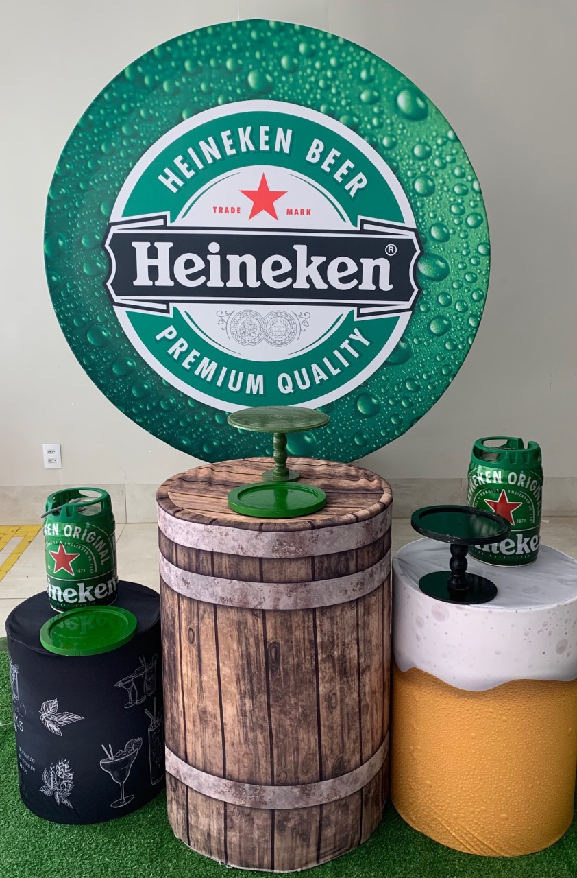 Kit Bronze - Heineken - HK Décor & pegue  e monte