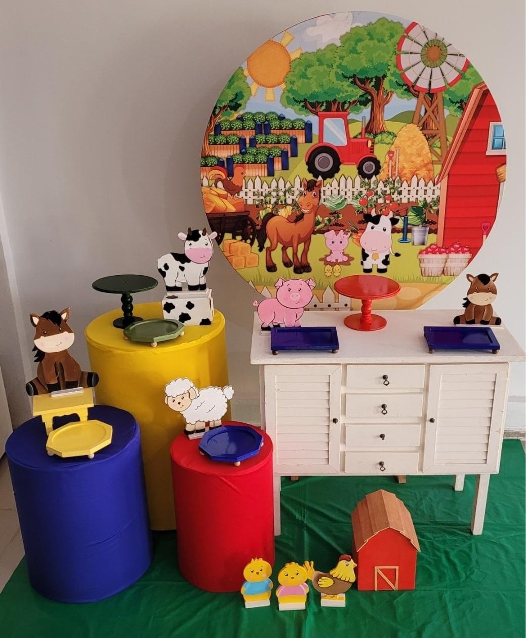 Kit Prata - Fazendinha - HK Décor & pegue  e monte
