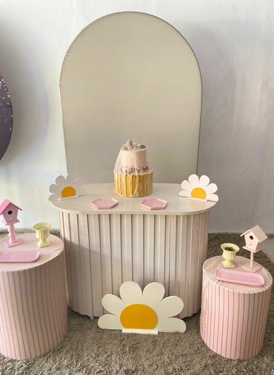Kit Prata - Margarida - HK Décor & pegue  e monte