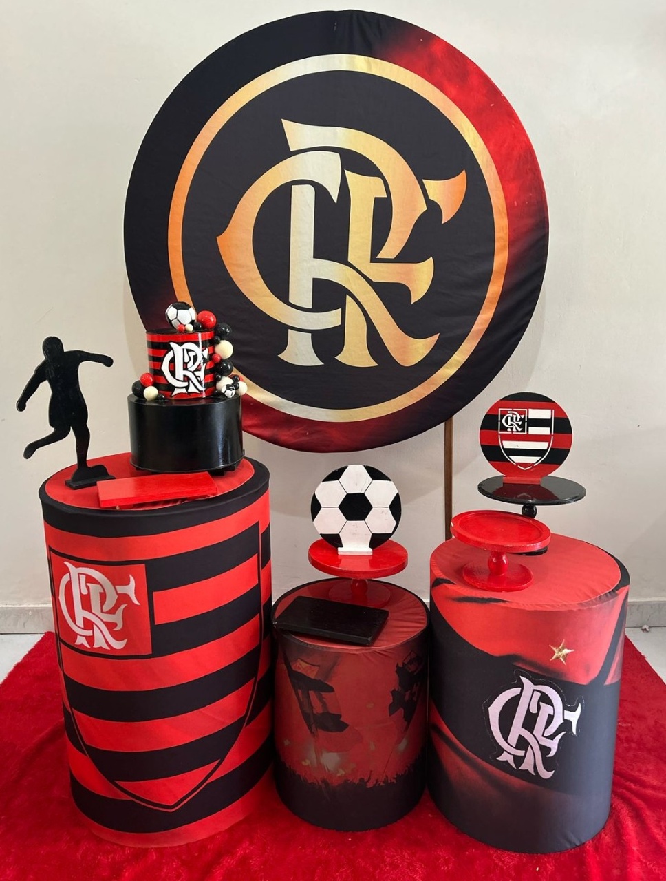 Kit Bronze - Flamengo - HK Décor & pegue  e monte