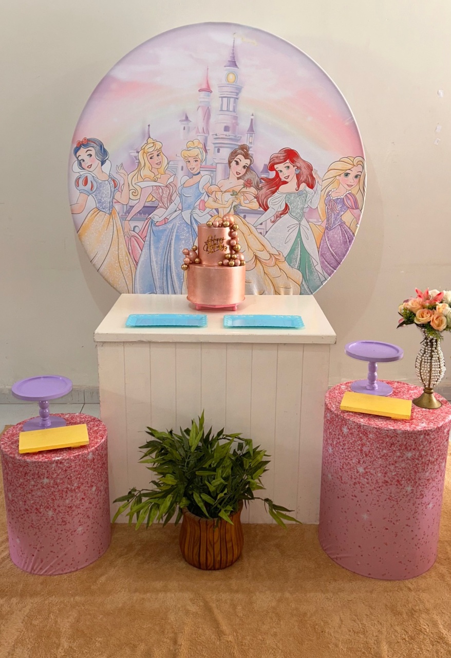 Kit Prata - Princesas - HK Décor & pegue  e monte