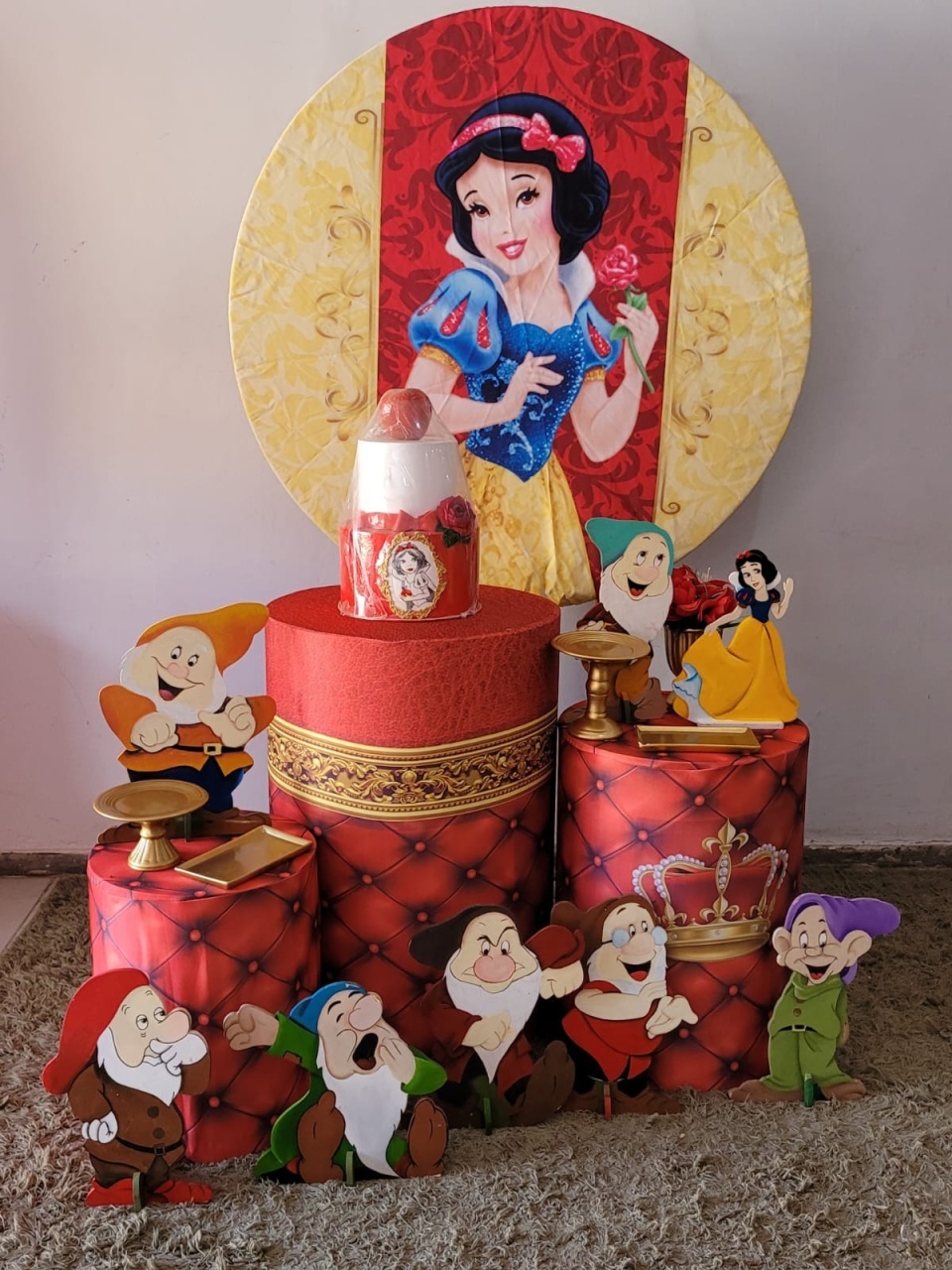 Bronze - Branca de Neve - HK Décor & pegue  e monte
