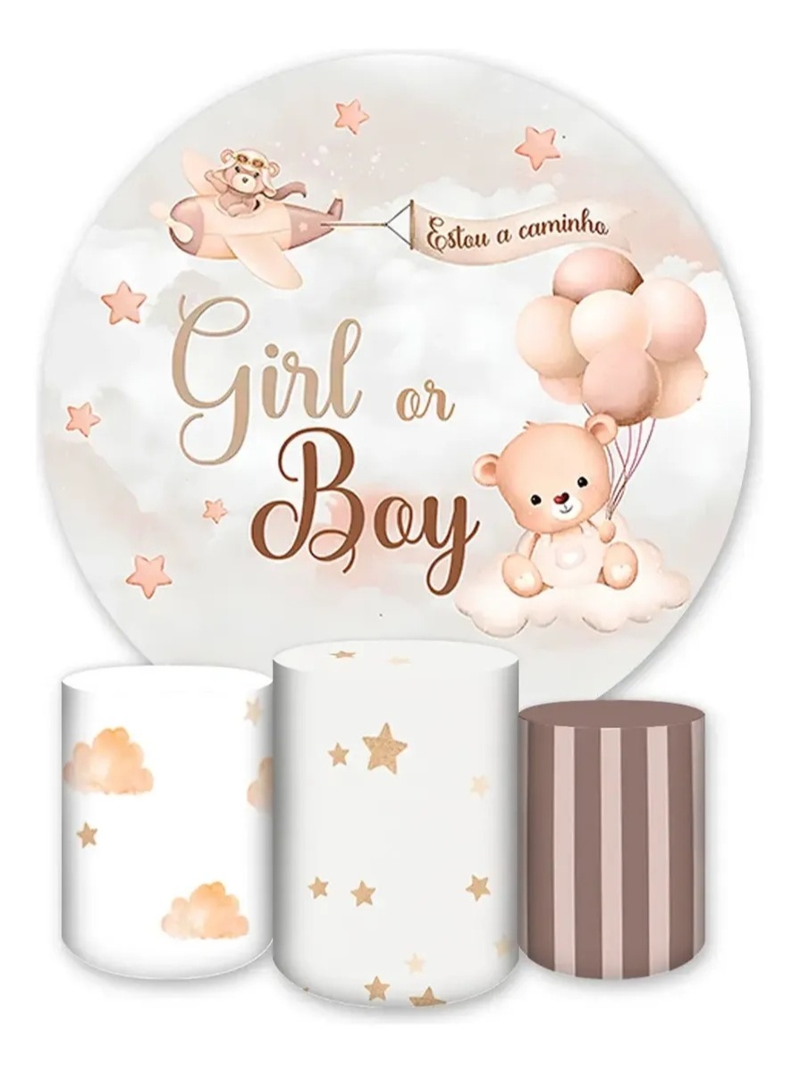 Kit Bronze -Girl Or Boy - HK Décor & pegue  e monte