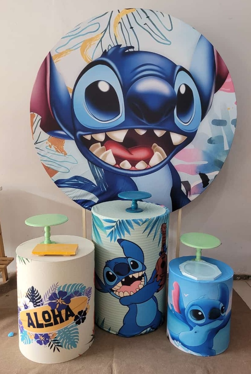 Stitch Menino - HK Décor & pegue  e monte