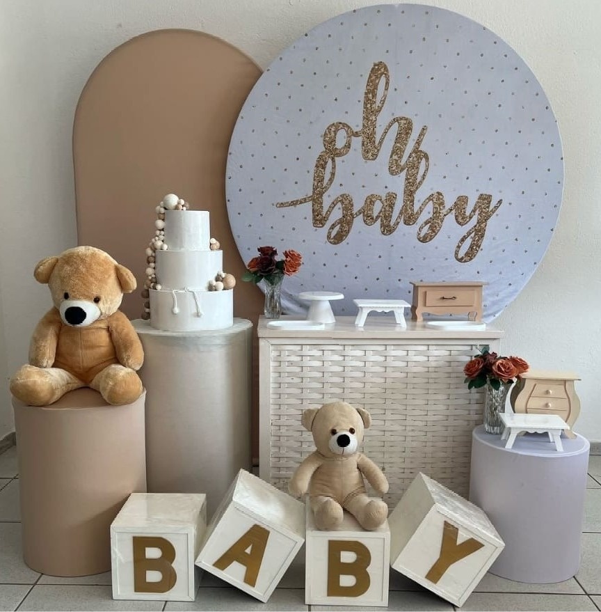 Kit Ouro  - Oh Baby - HK Décor & pegue  e monte