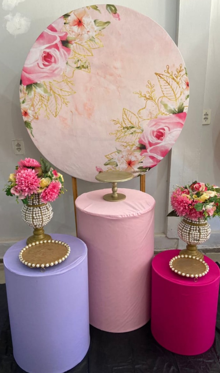 Kit Bronze - Floral Rosa - HK Décor & pegue  e monte