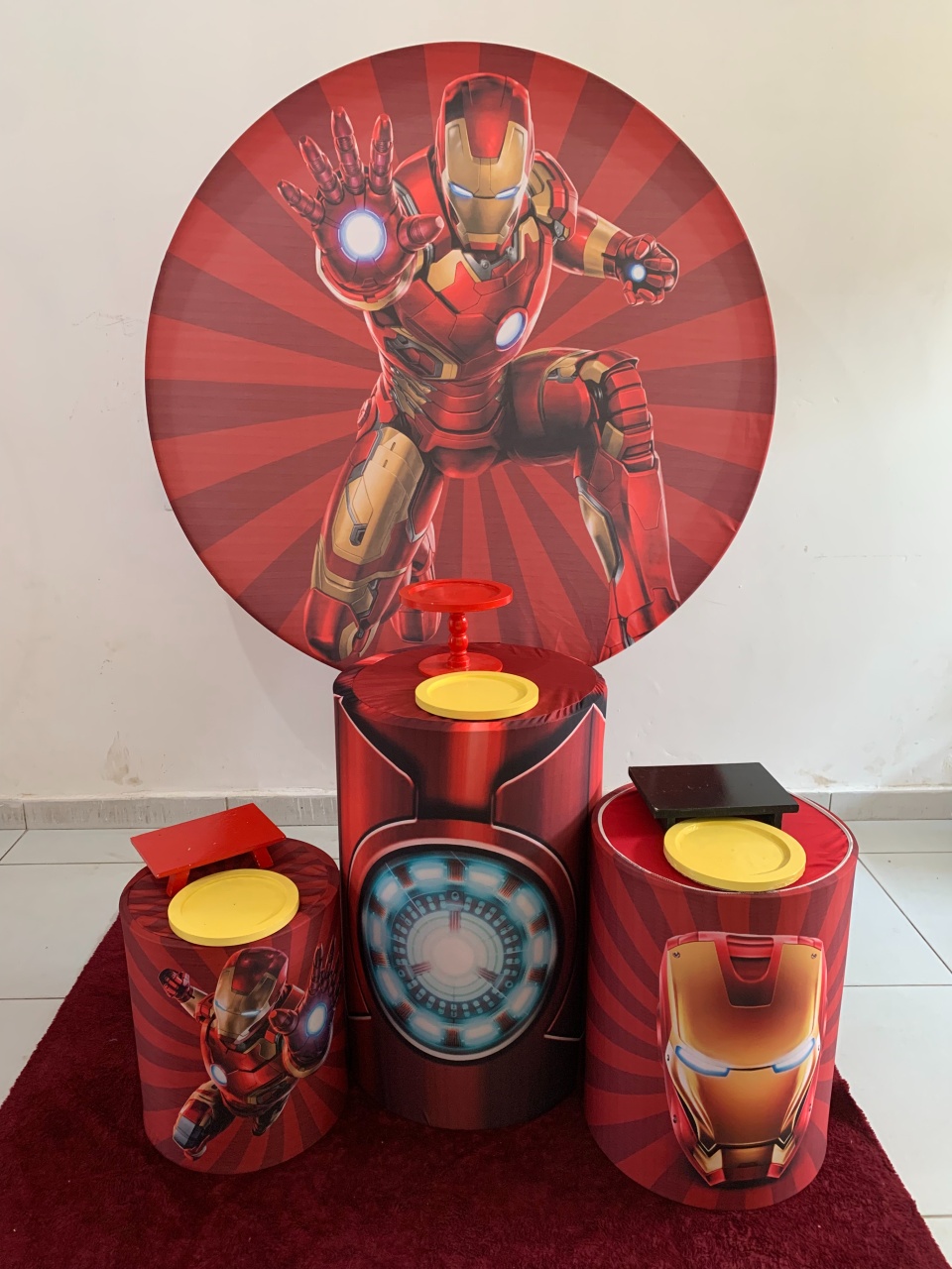 Bronze - Homem de Ferro - HK Décor & pegue  e monte