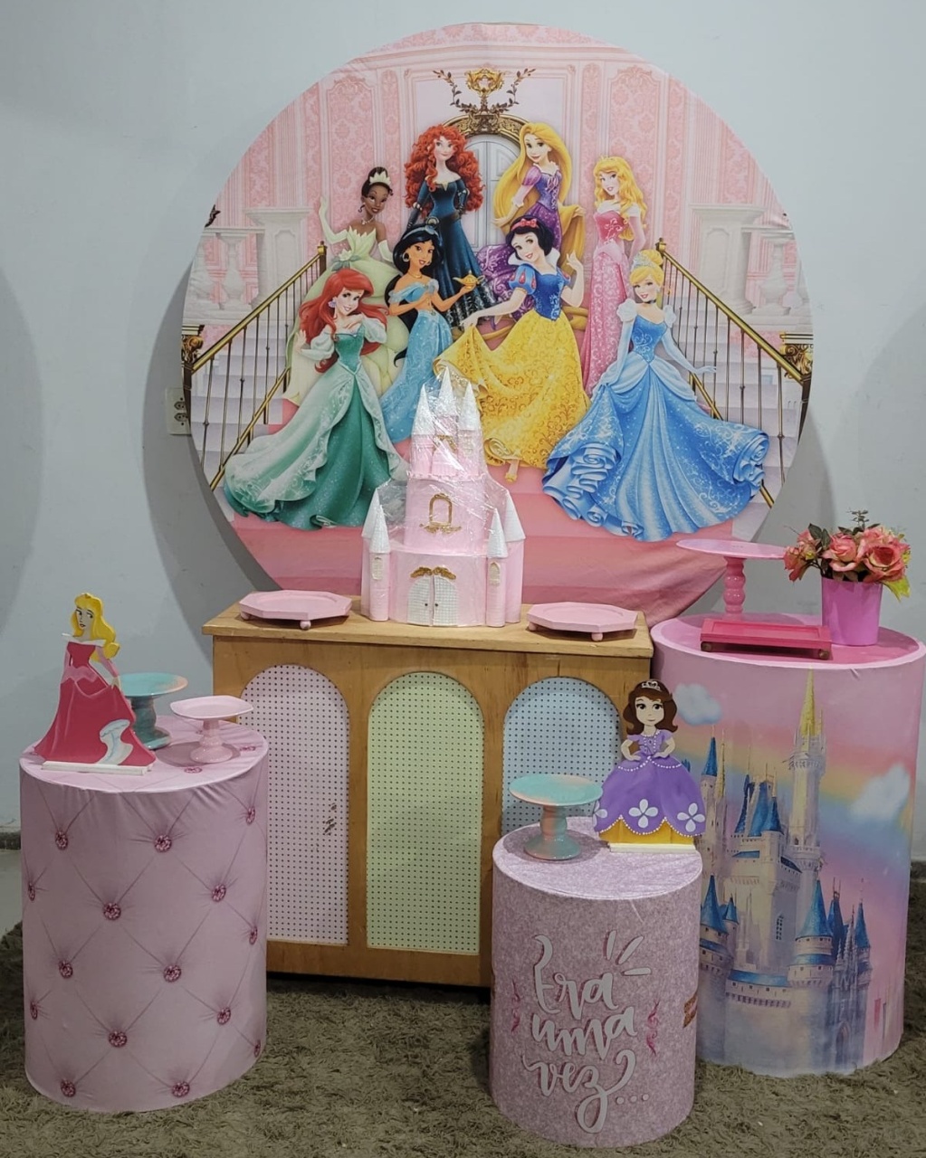 Kit Prata - Princesas - HK Décor & pegue  e monte