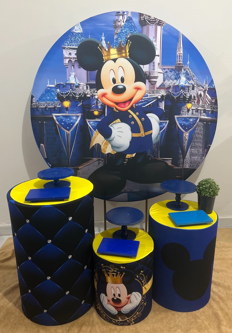 Kit Bronze - Mickey Mouse Rey - HK Décor & pegue  e monte