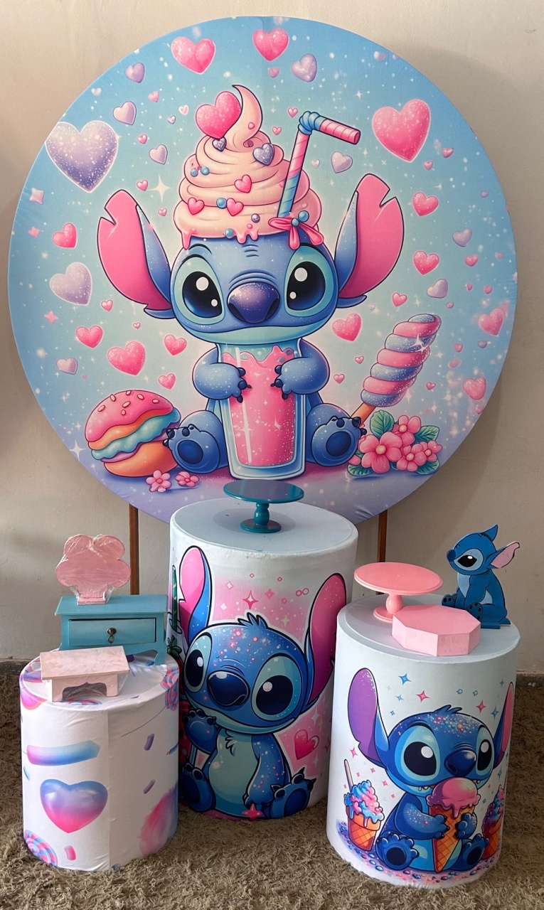 Stitch Cake - HK Décor & pegue  e monte