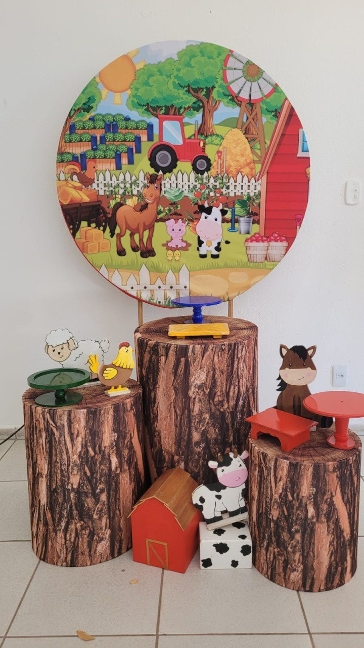 Fazendinha 1.20  Rustico  - Bronze - HK Décor & pegue  e monte
