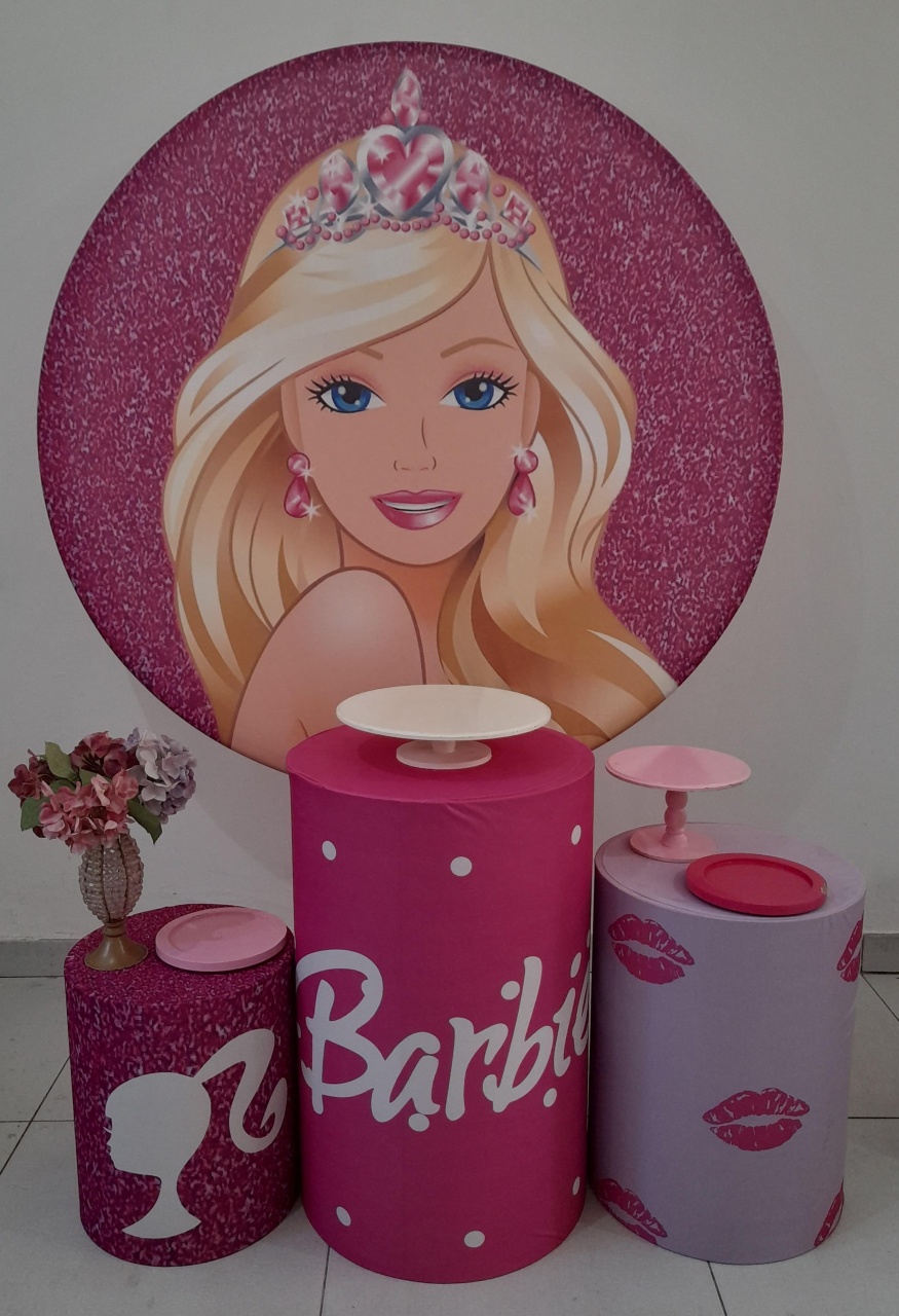 Kit Bronze - Barbie - HK Décor & pegue  e monte