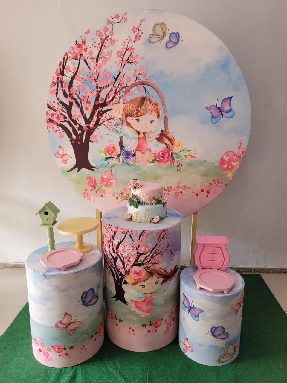 Kit Bronze - Jardim das Borboletas - HK Décor & pegue  e monte