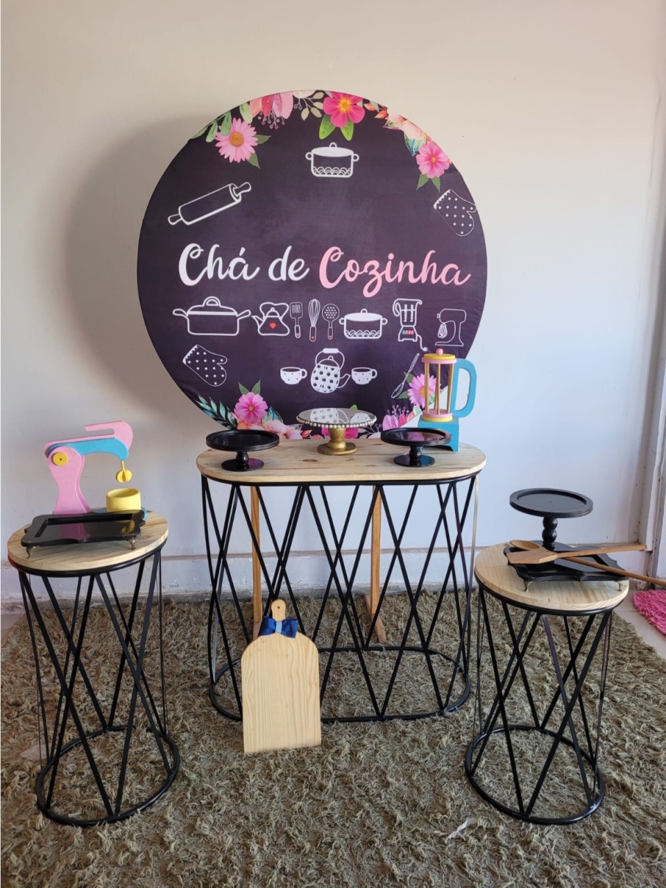 Kit Prata - Chá de Panela - HK Décor & pegue  e monte