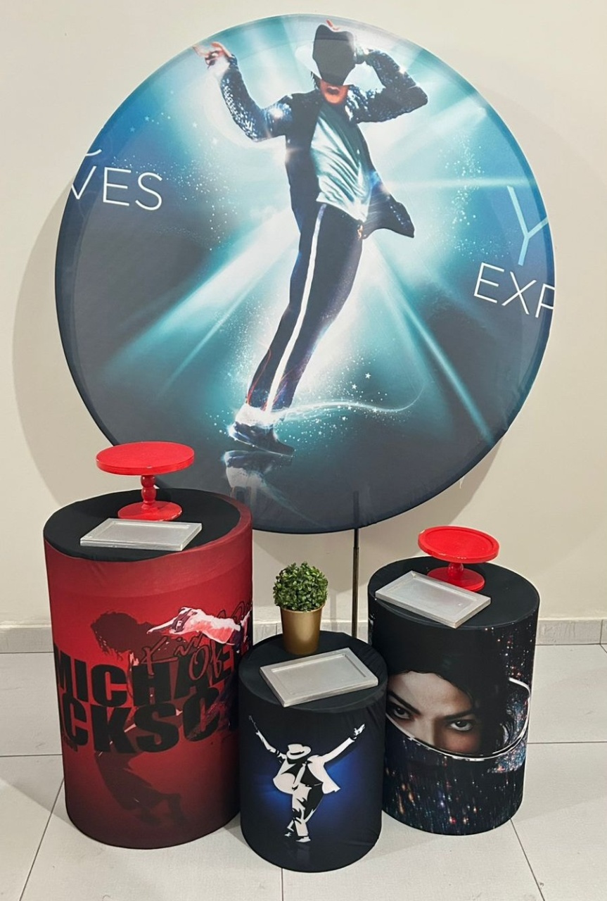Kit Bronze -  Michael Jackson - HK Décor & pegue  e monte
